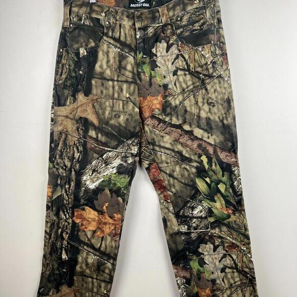 Vintage Mossy Oak Camo Denim Men’s Jeans 34x30 Relaxed Fit Y2K - Picture 6 of 6